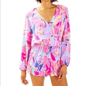 Fanning Lily Pulitzer Romper